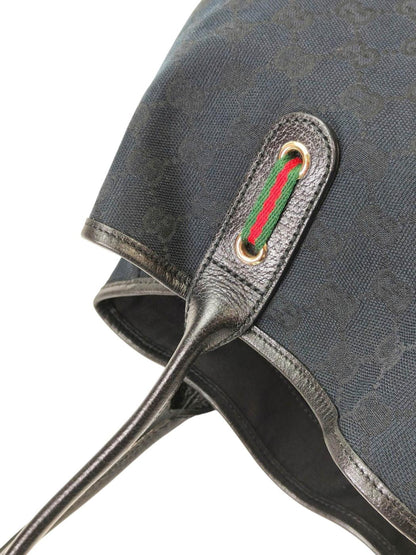 Gucci グッチ プリンシー GG キャンバス トートバッグ ブラック 管理番号：11412
