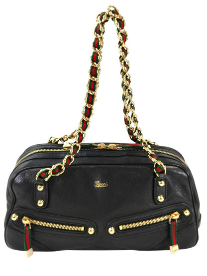 Gucci グッチ カプリ チェーン ショルダーバッグ シェリーライン ブラック 管理番号：11413