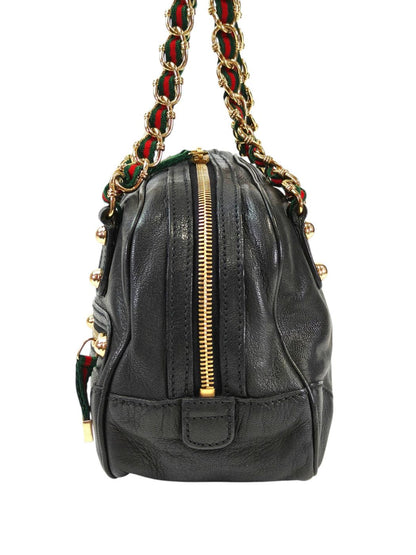 Gucci グッチ カプリ チェーン ショルダーバッグ シェリーライン ブラック 管理番号：11413