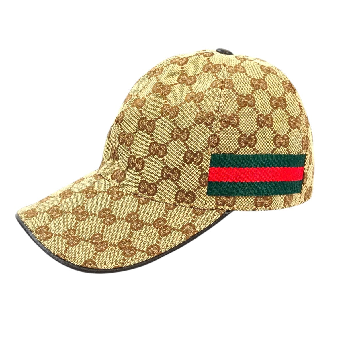 Gucci グッチ GGキャンバスベースボールキャップ ベージュ 管理番号：11514