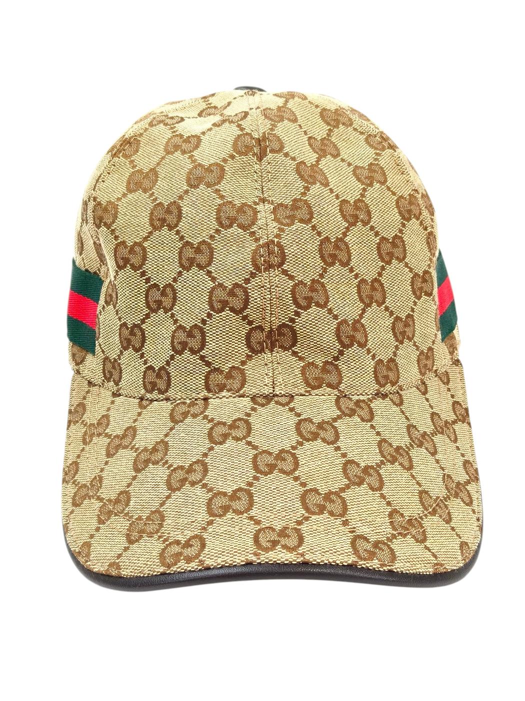 Gucci グッチ GGキャンバスベースボールキャップ ベージュ 管理番号：11514