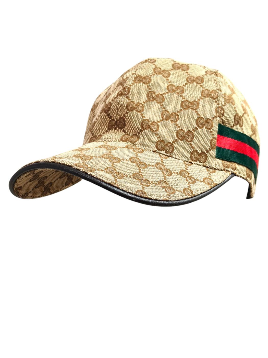 Gucci グッチ GGキャンバスベースボールキャップ ベージュ 管理番号：11514