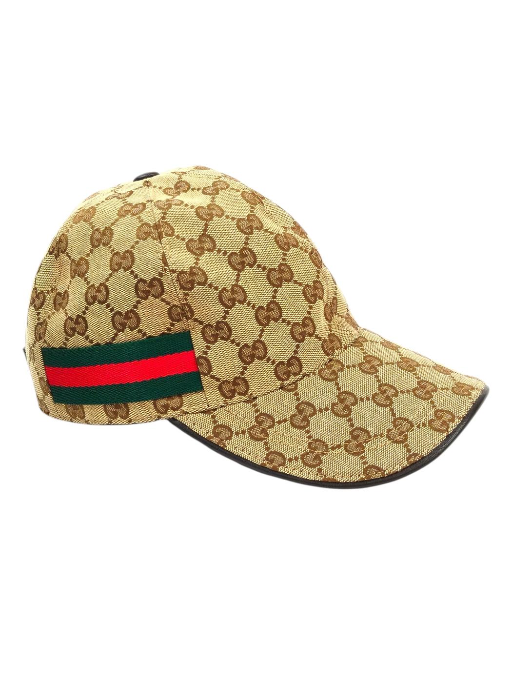 Gucci グッチ GGキャンバスベースボールキャップ ベージュ 管理番号：11514
