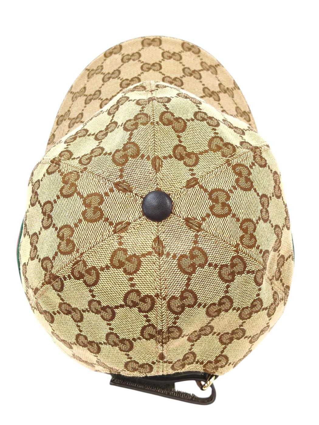 Gucci グッチ GGキャンバスベースボールキャップ ベージュ 管理番号：11514