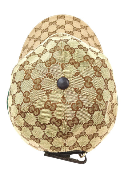 Gucci グッチ GGキャンバスベースボールキャップ ベージュ 管理番号：11514