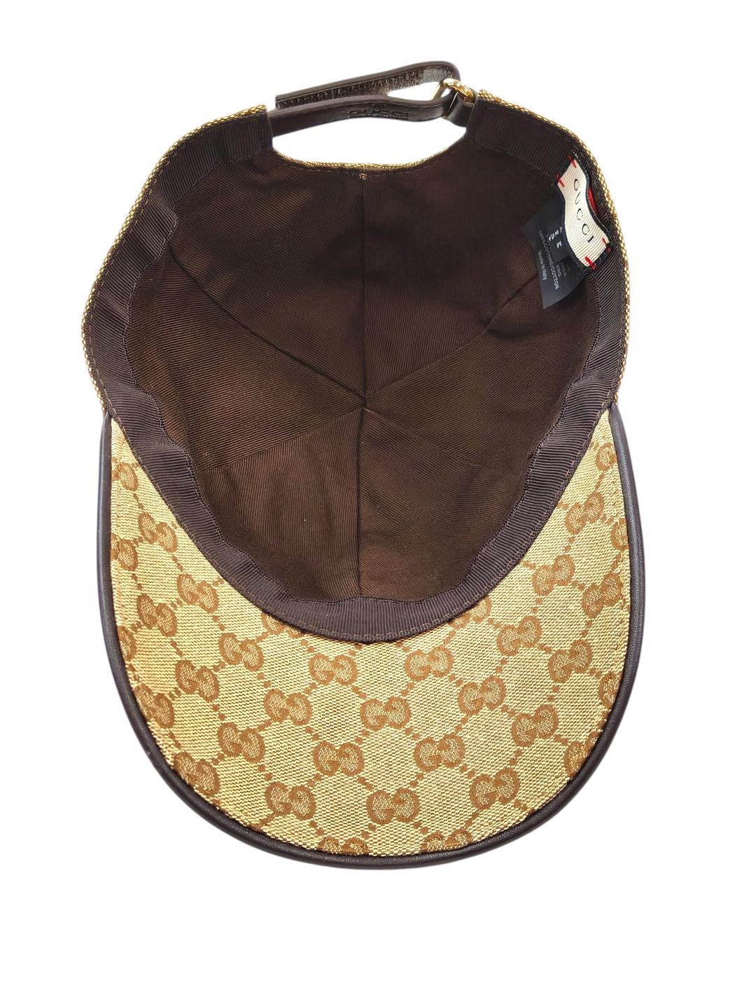 Gucci グッチ GGキャンバスベースボールキャップ ベージュ 管理番号：11514