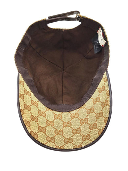 Gucci グッチ GGキャンバスベースボールキャップ ベージュ 管理番号：11514