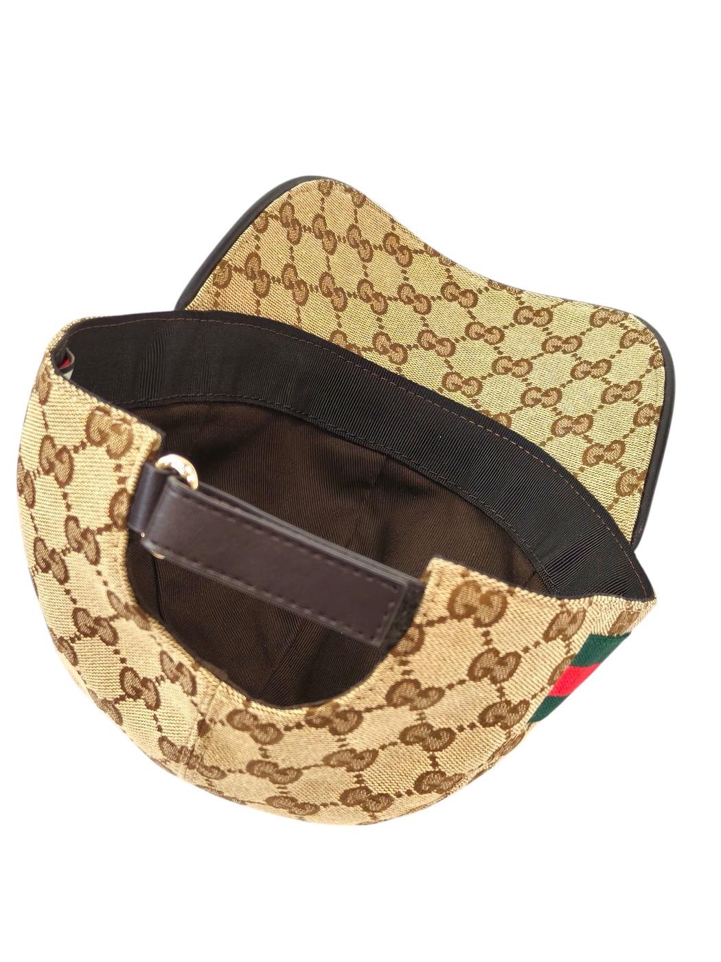 Gucci グッチ GGキャンバスベースボールキャップ ベージュ 管理番号：11514