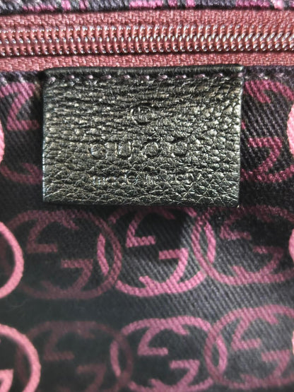 Gucci グッチ プリンシー シェリーラインリボン付き ハンドバッグ ブラック 管理番号：11720