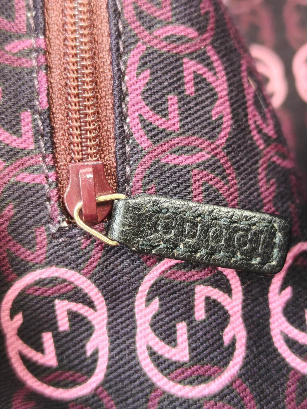 Gucci グッチ プリンシー シェリーラインリボン付き ハンドバッグ ブラック 管理番号：11720