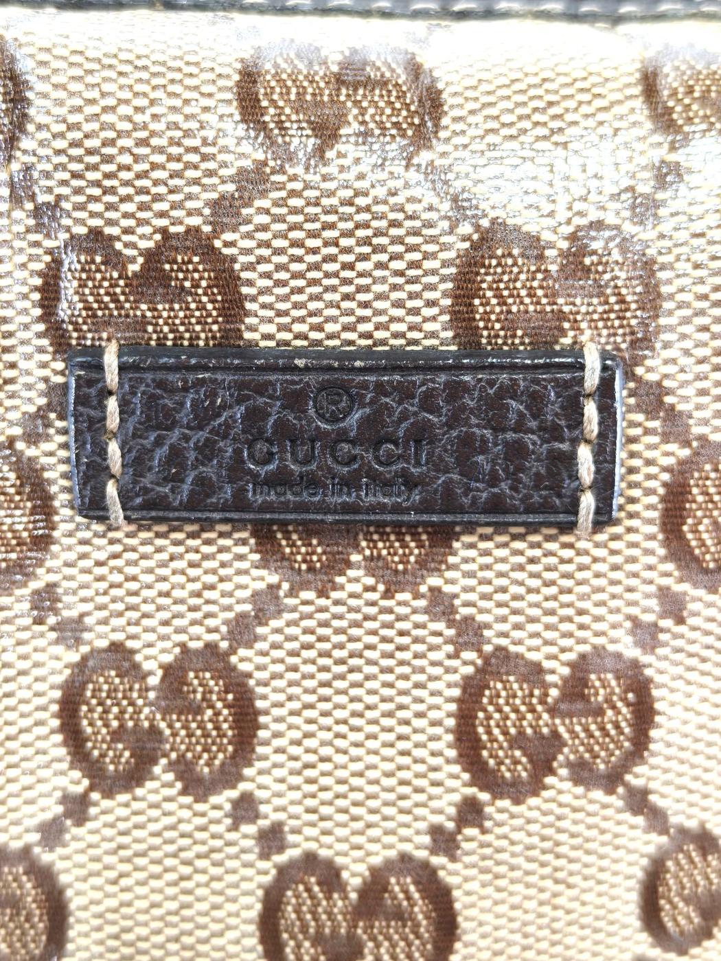 Gucci 古驰 GG Crystal Joy 波士顿包 棕色 商品编号：11730