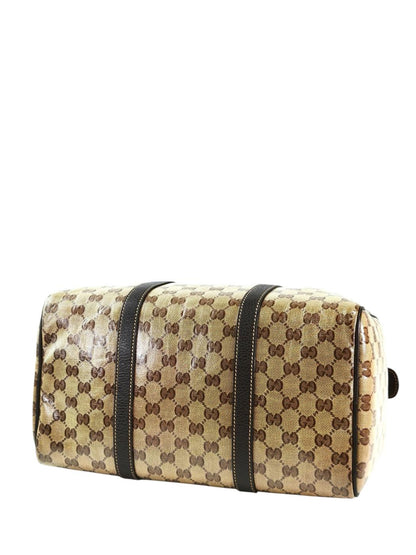 Gucci 古驰 GG Crystal Joy 波士顿包 棕色 商品编号：11730