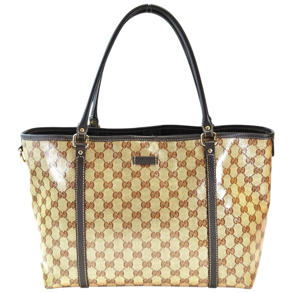 Gucci 古驰 GG水晶 Joy 托特包 棕色 管理编号：11731