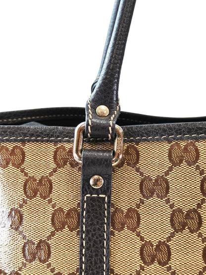 Gucci 古驰 GG水晶 Joy 托特包 棕色 管理编号：11731