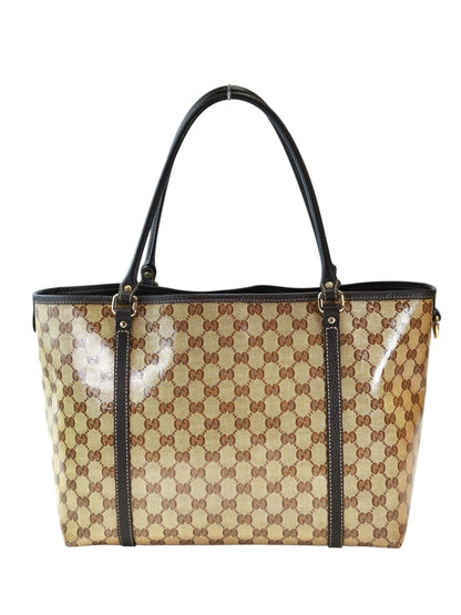 Gucci 古驰 GG水晶 Joy 托特包 棕色 管理编号：11731
