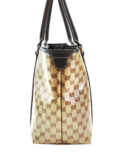 Gucci 古驰 GG水晶 Joy 托特包 棕色 管理编号：11731