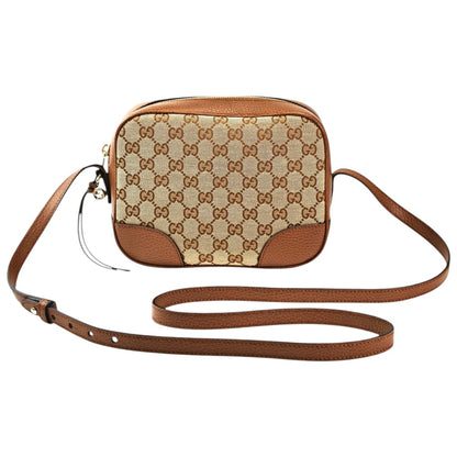 Gucci グッチ ブリー GGキャンバス ショルダーバッグ ブラウン 管理番号：11732