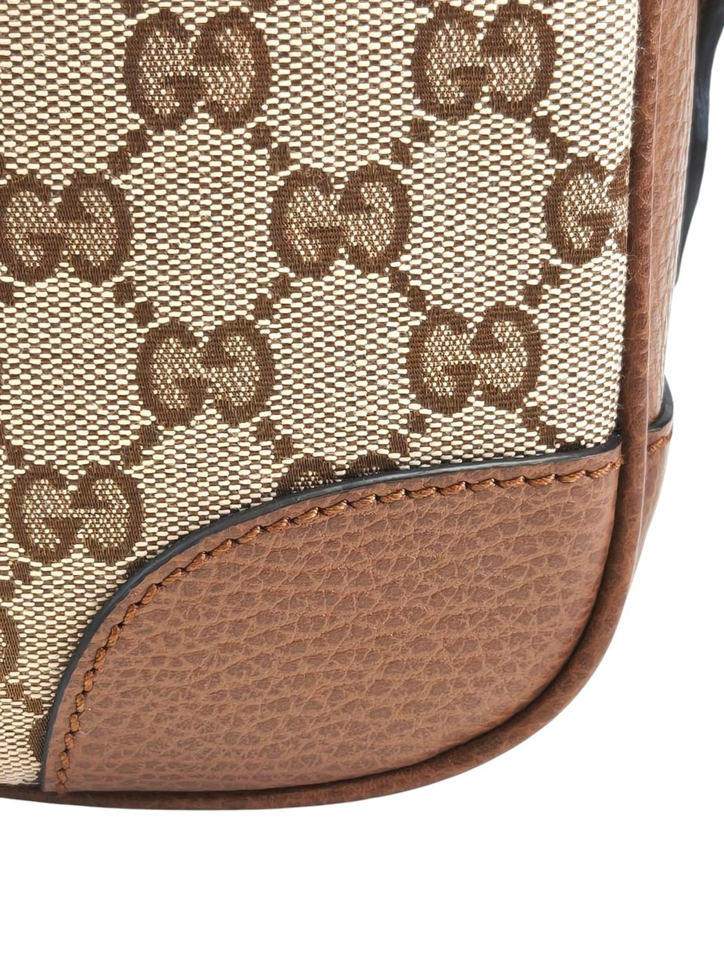 Gucci グッチ ブリー GGキャンバス ショルダーバッグ ブラウン 管理番号：11732