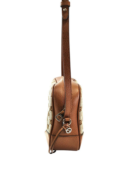 Gucci グッチ ブリー GGキャンバス ショルダーバッグ ブラウン 管理番号：11732