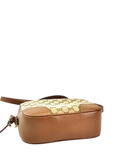 Gucci グッチ ブリー GGキャンバス ショルダーバッグ ブラウン 管理番号：11732