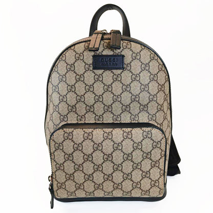 GUCCI GG Supreme 小号双肩包，米色，429020，控制编号：9811