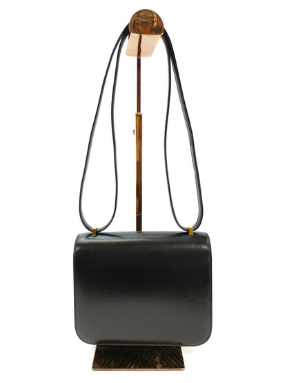 HERMES エルメス コンスタンス ミニ 18 ショルダーバッグ B刻印 ノワール ゴールド金具 管理番号：10045