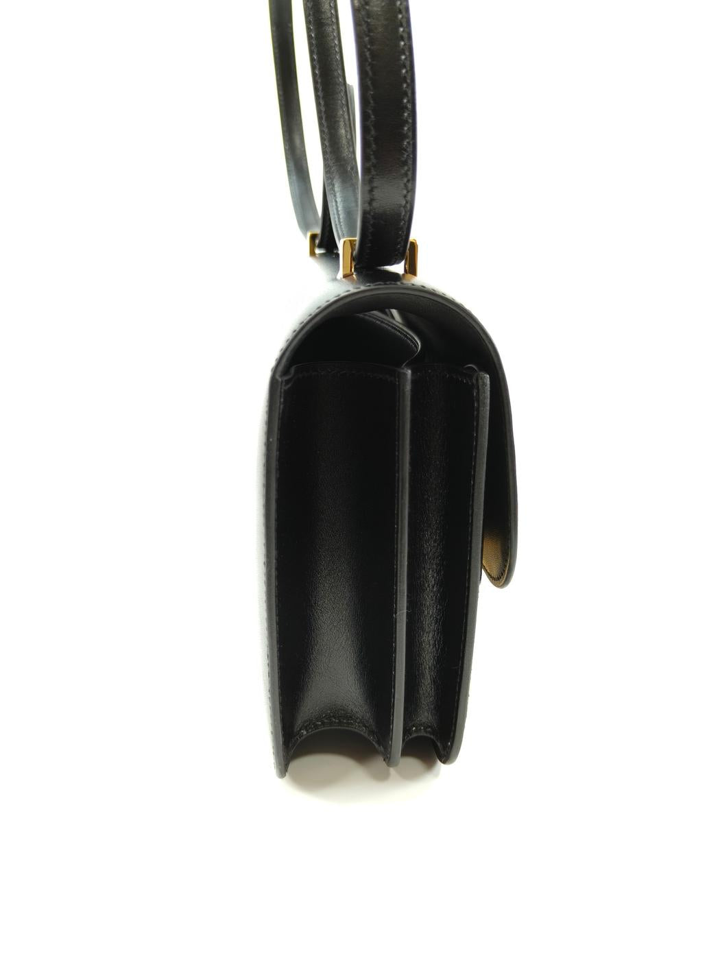 HERMES エルメス コンスタンス ミニ 18 ショルダーバッグ B刻印 ノワール ゴールド金具 管理番号：10045