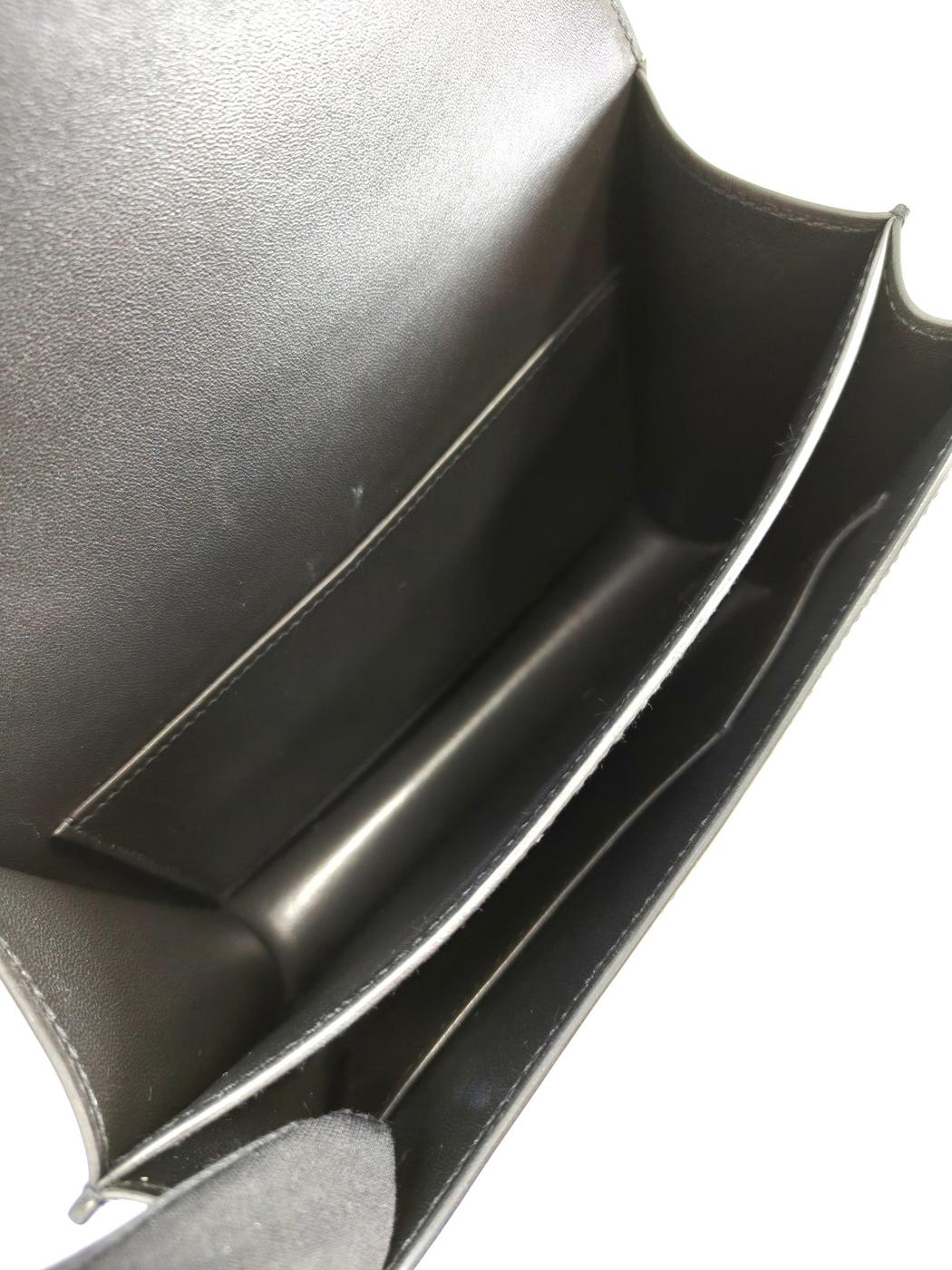 HERMES エルメス コンスタンス ミニ 18 ショルダーバッグ B刻印 ノワール ゴールド金具 管理番号：10045