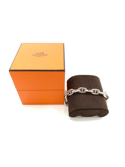 HERMES エルメス シェーヌダンクル MM 19コマ ブレスレット SV925 シルバー 管理番号：10057
