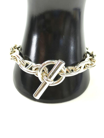 HERMES エルメス ブレスレット シェーヌダンクル GM 15コマ シルバー 管理番号：10242