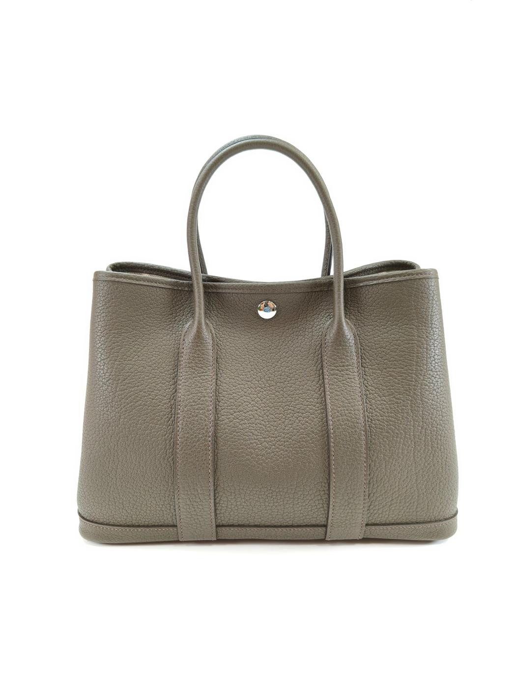 エルメス HERMES トートバッグ ガーデンパーティー TPM ネゴンダ エトゥープ 管理番号：10253