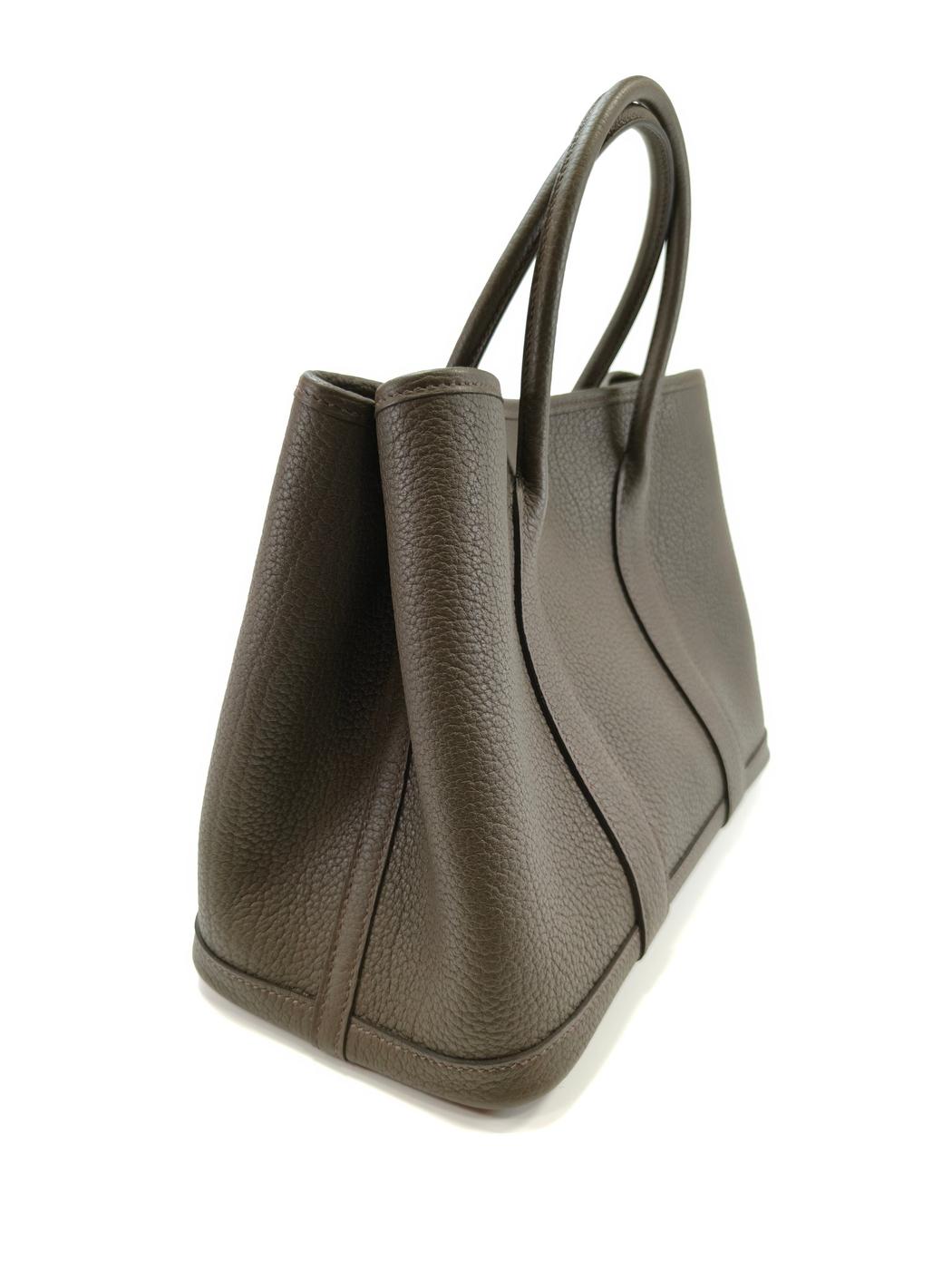 エルメス HERMES トートバッグ ガーデンパーティー TPM ネゴンダ エトゥープ 管理番号：10253