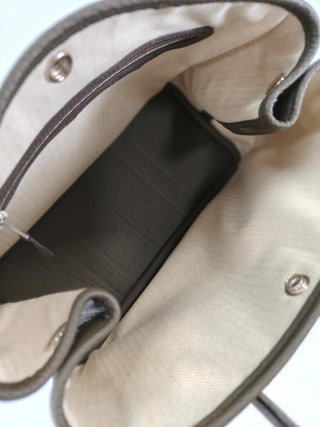 エルメス HERMES トートバッグ ガーデンパーティー TPM ネゴンダ エトゥープ 管理番号：10253