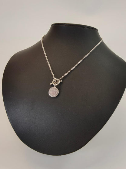 HERMES エルメス アミュレット セリエ ネックレス シルバー 管理番号：10382