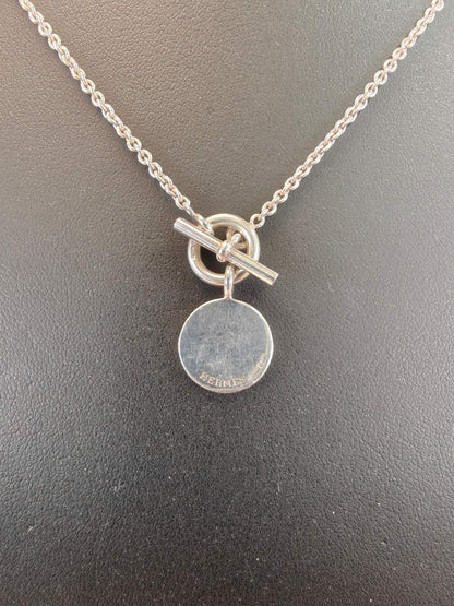 HERMES エルメス アミュレット セリエ ネックレス シルバー 管理番号：10382