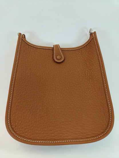 HERMES エルメス エブリン TPM 16 ショルダーバッグ K刻印 ブラウン  管理番号：10394
