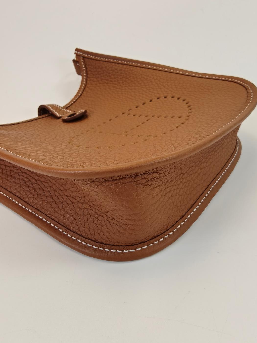 HERMES エルメス エブリン TPM 16 ショルダーバッグ K刻印 ブラウン  管理番号：10394