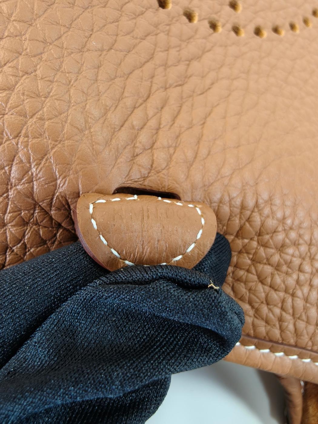 HERMES エルメス エブリン TPM 16 ショルダーバッグ K刻印 ブラウン  管理番号：10394