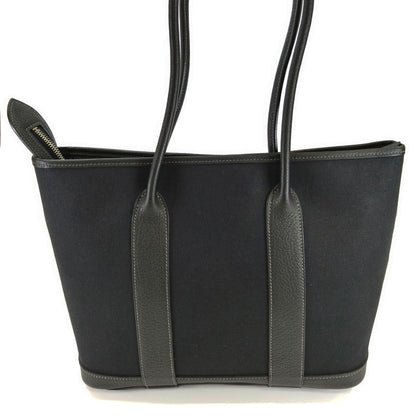 HERMES エルメス ガーデンジップMM トートバッグ M刻印 ブラック 管理番号：10471