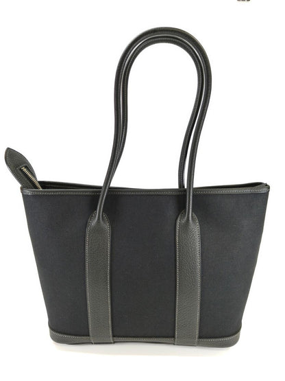 HERMES エルメス ガーデンジップMM トートバッグ M刻印 ブラック 管理番号：10471