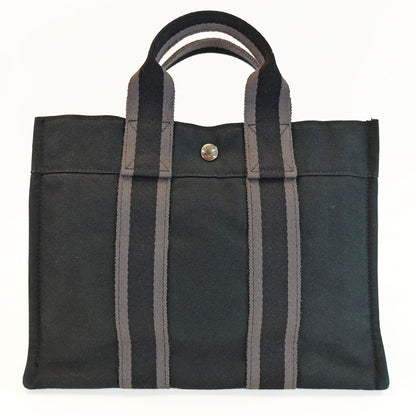 爱马仕 Hermès Foul Tote PM 手提包 黑色 控制编号：10478
