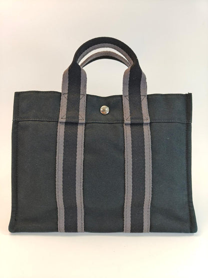 爱马仕 Hermès Foul Tote PM 手提包 黑色 控制编号：10478