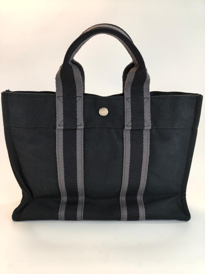 爱马仕 Hermès Foul Tote PM 手提包 黑色 控制编号：10478