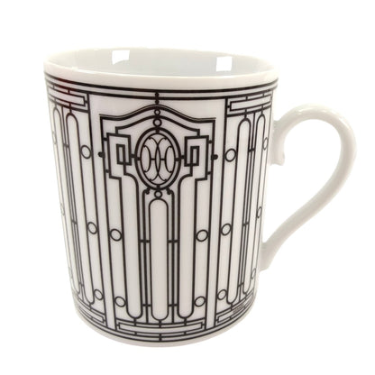 HERMES H Deco Mug White Item Number: 10621