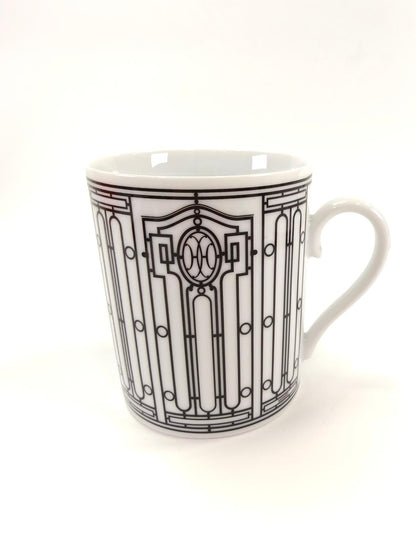 HERMES H Deco Mug White Item Number: 10621