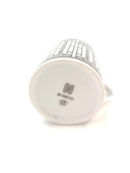 HERMES H Deco Mug White Item Number: 10621