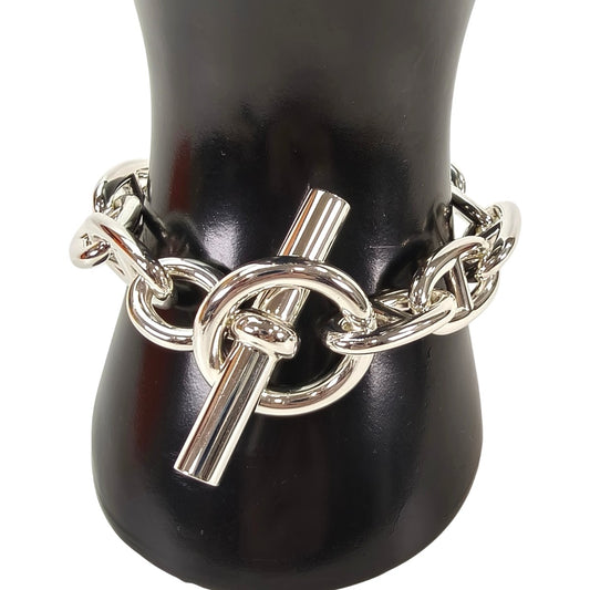 HERMES Chaine d'Ancre TGM 11-link Bracelet Silver Model number: 10623