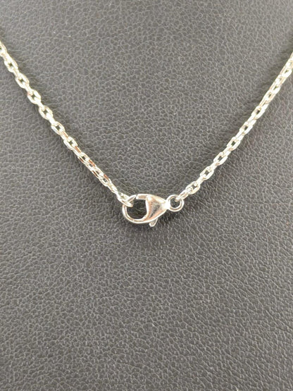HERMES Mini Pop H Necklace Silver x Pink Product Number: 10695