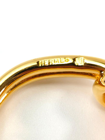 HERMES 爱马仕 Atame 丝巾扣 金色 #20 管理编号：10716