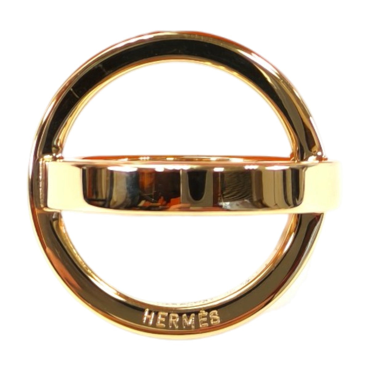 HERMES Bijouterie Fantaisie Cosmos Scarf Ring Gold Control number: 10727